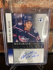 2024-25 Upper Deck Luca Del Bel Belluz Ultimate Signatures RC Auto #URS-LD