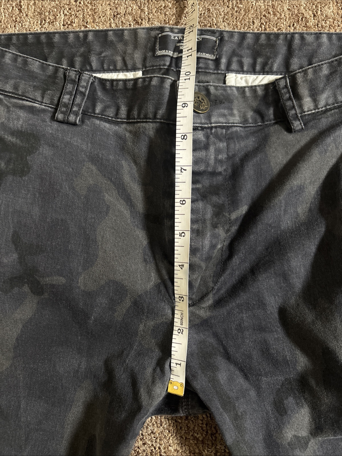 Zara Men’s Biker Trousers Rare Size 32 image 10