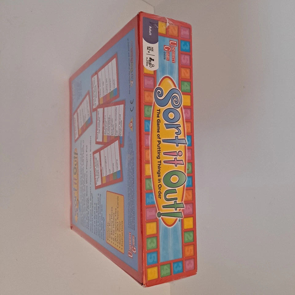 Sort It Out Board Game NIB Family Fun Winter Activity - Image 3 of 3