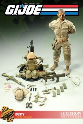POUSSY G.I. Figurine Joe Sideshow échelle 1/6 Desert Trooper neuve dans sa boîte gijoe Real American - Photo 1 sur 3
