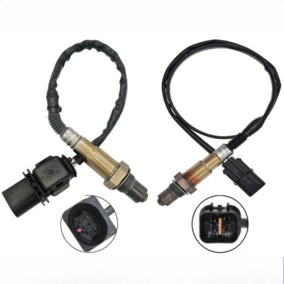 2pcs Oxygen Sensor Up&Down For Hyundai 2011-2016 Elantra 2013 2014 Elantra Gt US