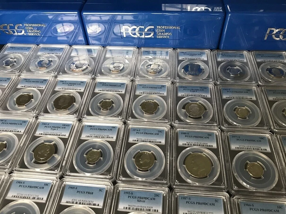 ESTATE SALE US GRADED COINS ▶PCGS NGC◀ 1 SLAB LOT/SILVER GOLD OLD WHOLE SALE LOT - Image 2 of 4