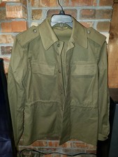 OZ KPT. NALEPKU PRESOV- Dark Olive Green Czech Military Field Jacket-chest 46