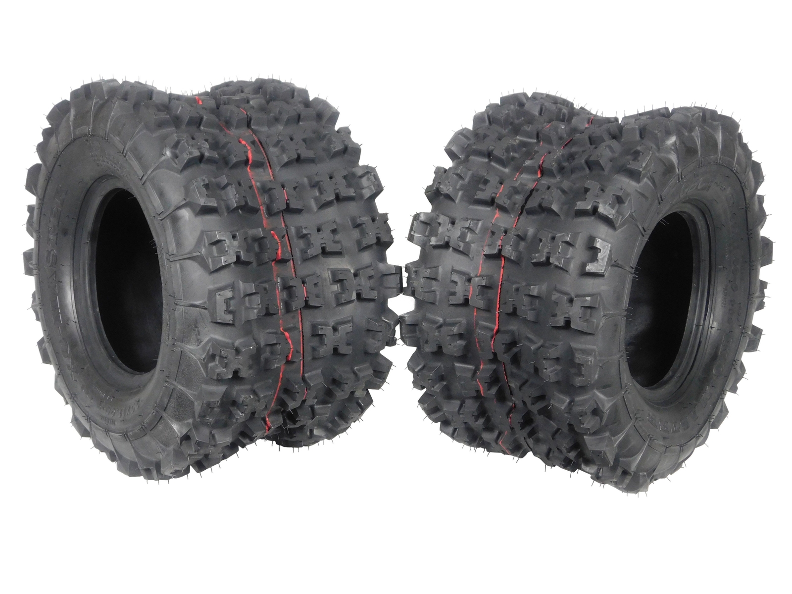 2 Rear Tire Set (2x) 6ply 20x119 GBC Xcmaster ATV Tires 20 11 9