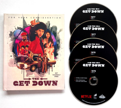 THE GET DOWN promo DVD COMPLETE SEASON 1 FYC 2017 Netflix Baz Luhrmann RARE