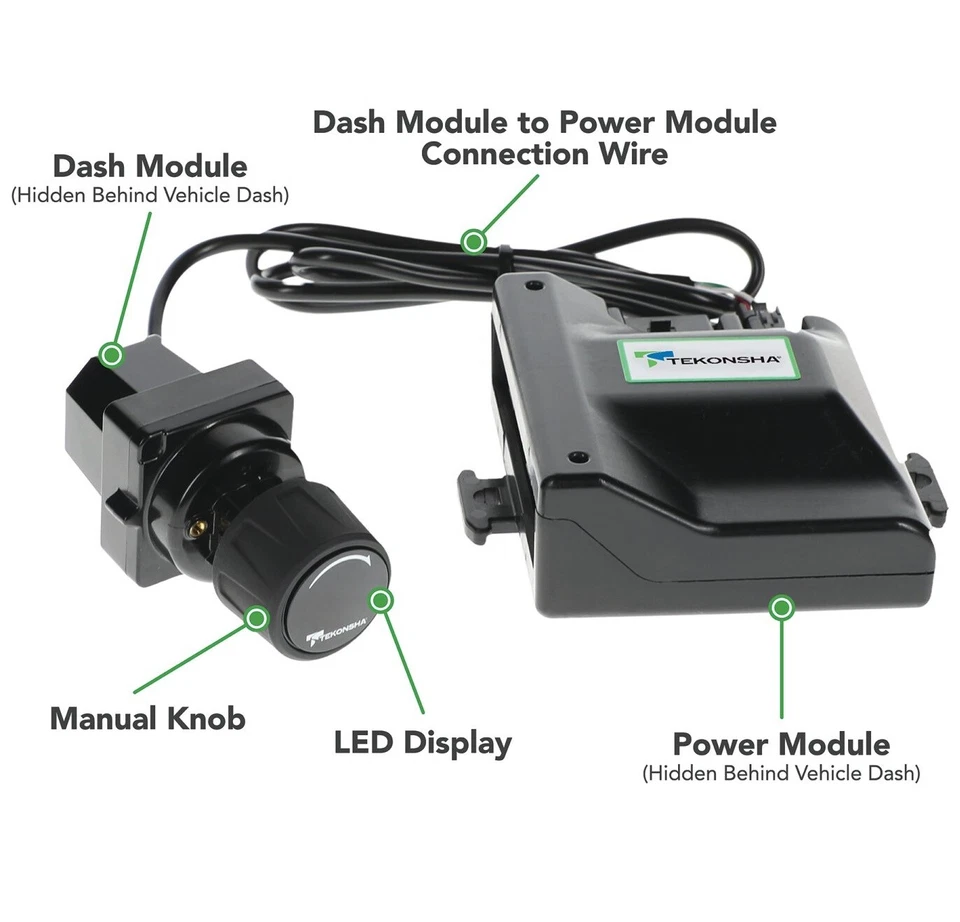 Controle de freio Prodigy para 07-18 GMC Acadia 17 Acadia Limited com fiação Bluetooth - Imagem 2 de 4