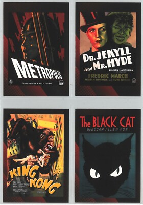 Breygent Classic Sci-Fi & Horror Poster Serie 1 komplettes Base Set