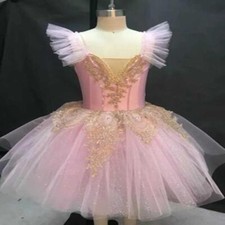 Women's Adult Ballet Elegant Cosplay Girl Ballet Costume Party Dance Puffy Dress