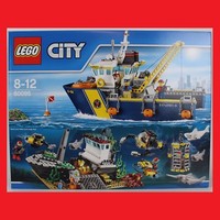 Lego 60095 Tiefsee-Expeditionsschiff U-Boot City Passt Zu 60093 60092 Eol Neu