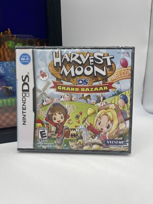 Harvest Moon: Grand Bazaar NDS (Brand New Factory Sealed US Version) Nintendo DS