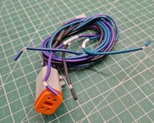 DCH24 AA LIVORSI 4 PIN CONNECTOR FOR MEGA & RACE SERIES GAUGES