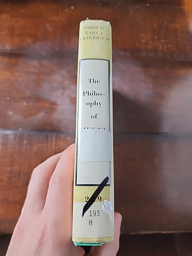 THE PHILOSOPHY OF HEGEL 1954 The Modern Library, NY HC/DJ - Picture 2 of 6