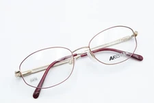 ARISTAR by Charmant AR6891 517 Lt. Red 52-18-135 Frames Flex Hinges w/Case G476