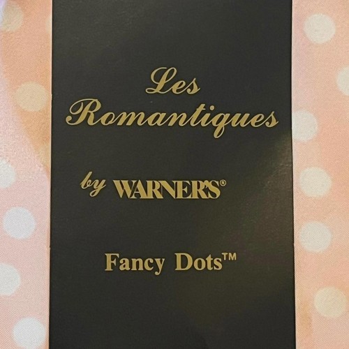 Vintage NEU 80er Les Romantiques by Warner's Fancy Dots Camisole (M) und Slip (L) - Bild 2 von 9