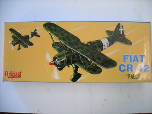 Artiplast Fiat CR 42 "Falco" kit missing small pcs  (READ!) 1:40  NIB