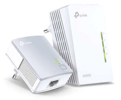 TP-Link TL-WPA4221KIT V5 AV600 WLAN Powerline Extender 600Mbit/s 3x LAN