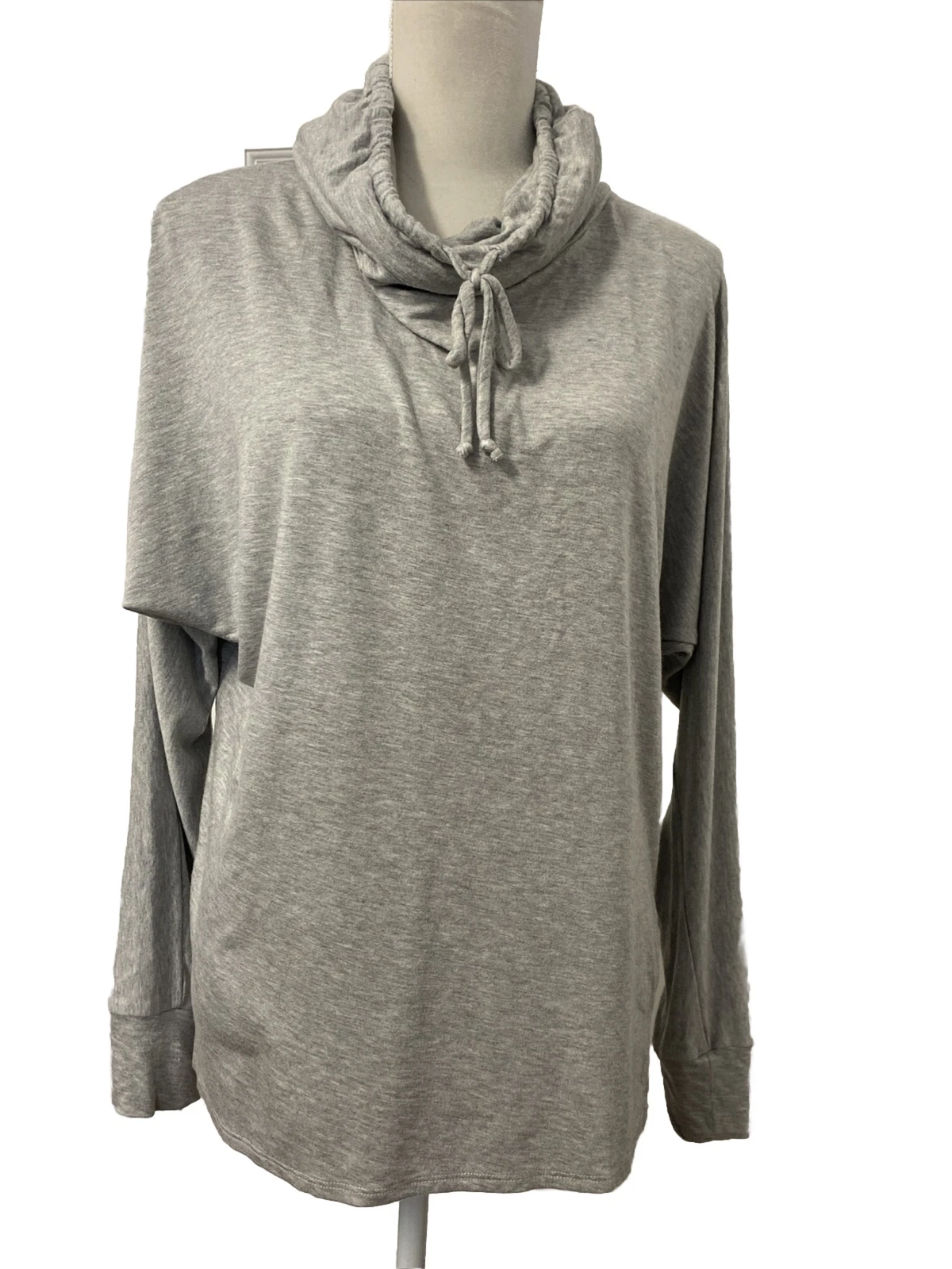 beyond-yoga cowl turtle neck preowned sweater