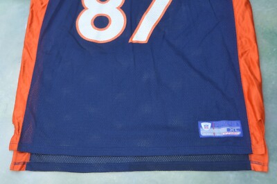 Reebok NFL Denver Broncos Ed McCaffrey #87 Autographed Jersey Size