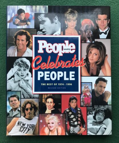PEOPLE WEEKLY CELEBRATES PEOPLE - The Best of 1974-1996 Hardcover Book Celebrity - Picture 1 of 6
