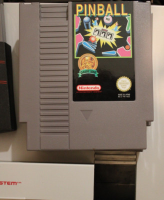 Pinball (1984) Nintendo NES (Cartridge) working cond classic 8-bit