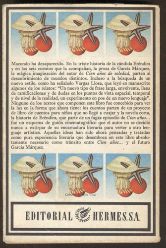 Gabriel Garcia Marquez Book Increible Y Triste Historia Candida 1º Edition 1972 - Picture 3 of 4
