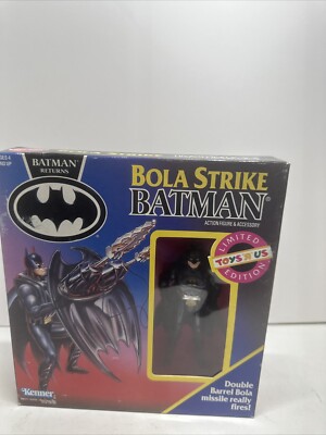 KENNER BATMAN RETURNS MICHAEL KEATON TOYS R US BOLA STRIKE
