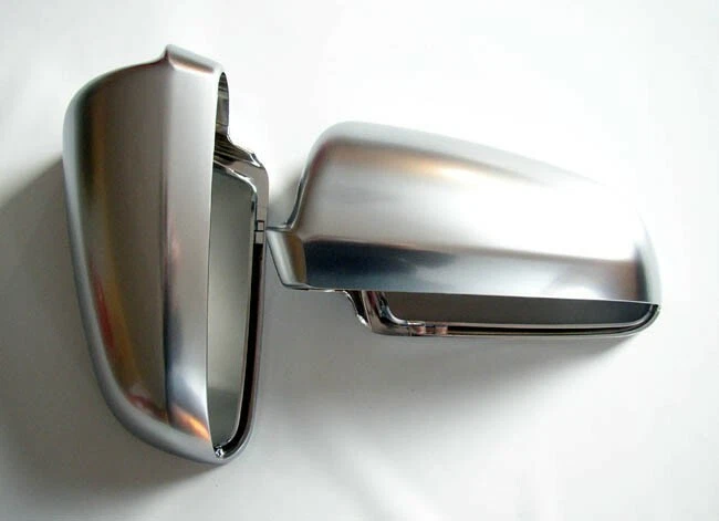 Audi A3 8P Aluminium Matt Finish Wing Mirror Door Caps Cover Case