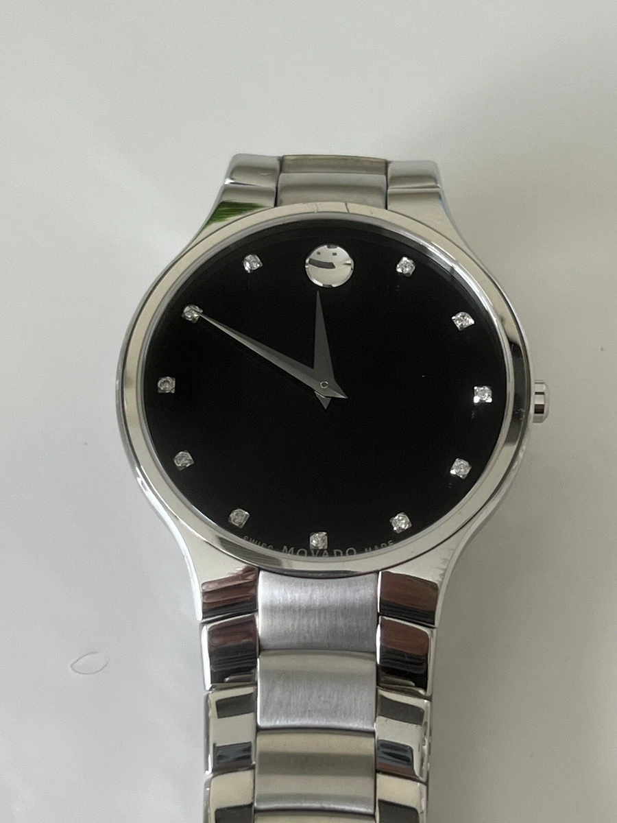 MOVADO MEN WATCH WITH DIAMONDS