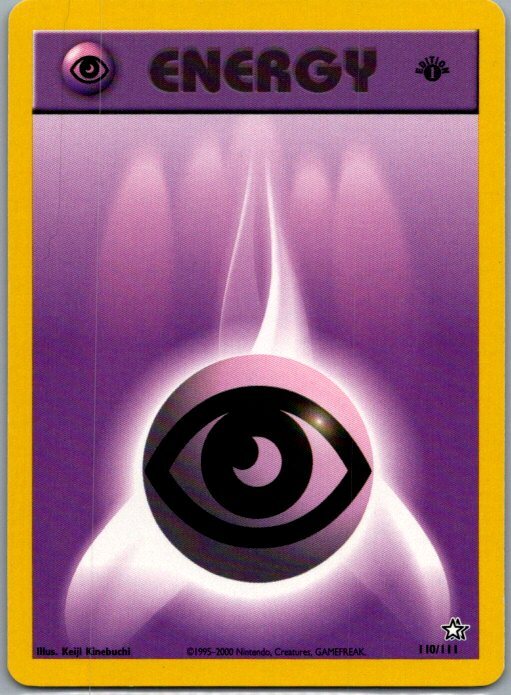 Psychic Energy Neo Genesis 110/111 Near Mint NM 1st Edition