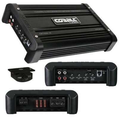 ORION CBT4500.1D 4500W MAX 1-CH MONOBLOCK CLASS-D STEREO CAR AUDIO AMPLIFIER 