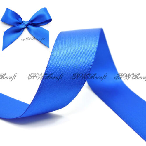 Double Faced Satin Ribbon 3mm 6mm 10mm 16mm 22mm 28mm 50mm Crafts Gift Wrapping - Picture 18 of 29