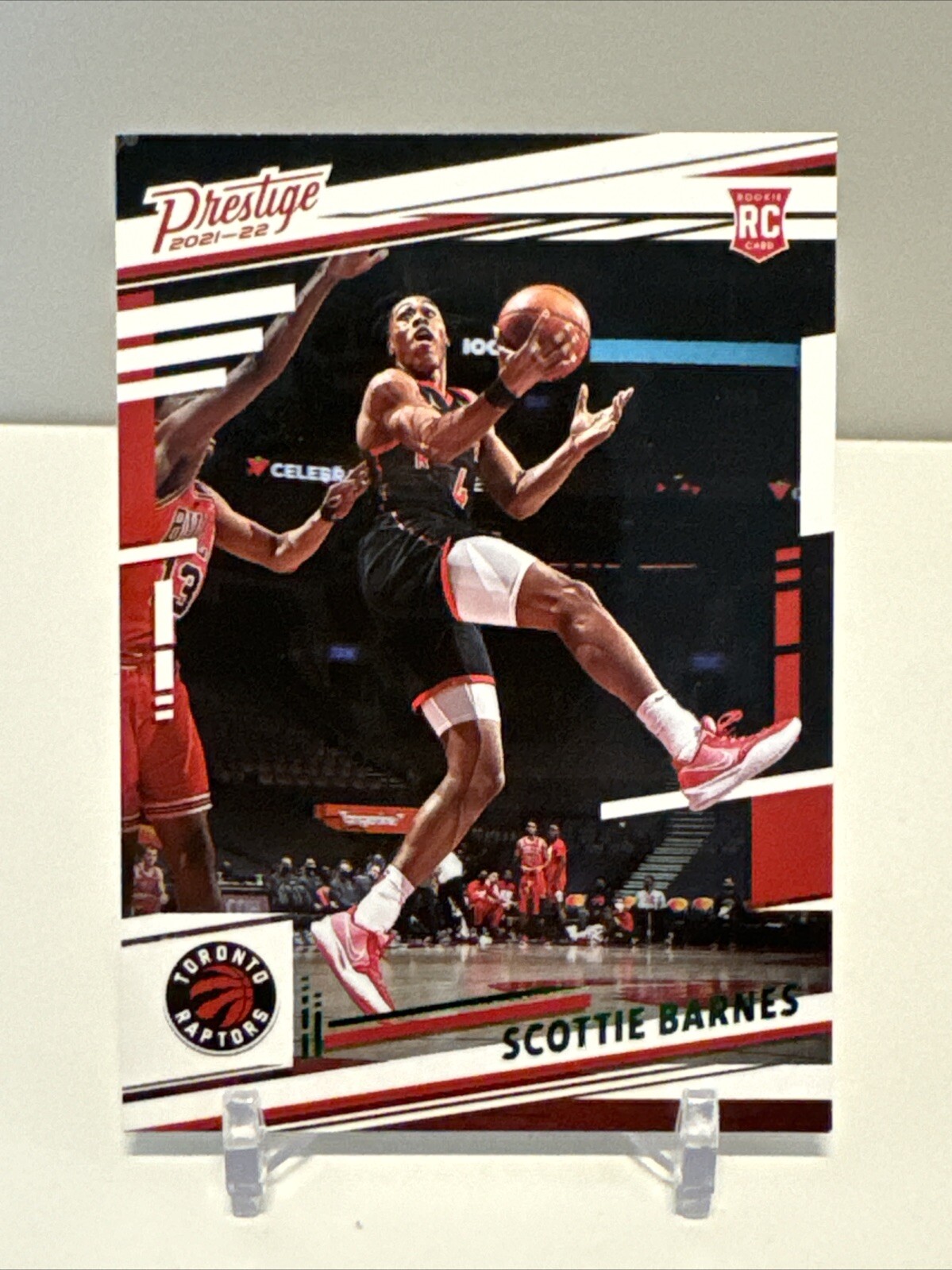 2021-22 Panini Chronicles Prestige Scottie Barnes Green Rookie #59 Raptors