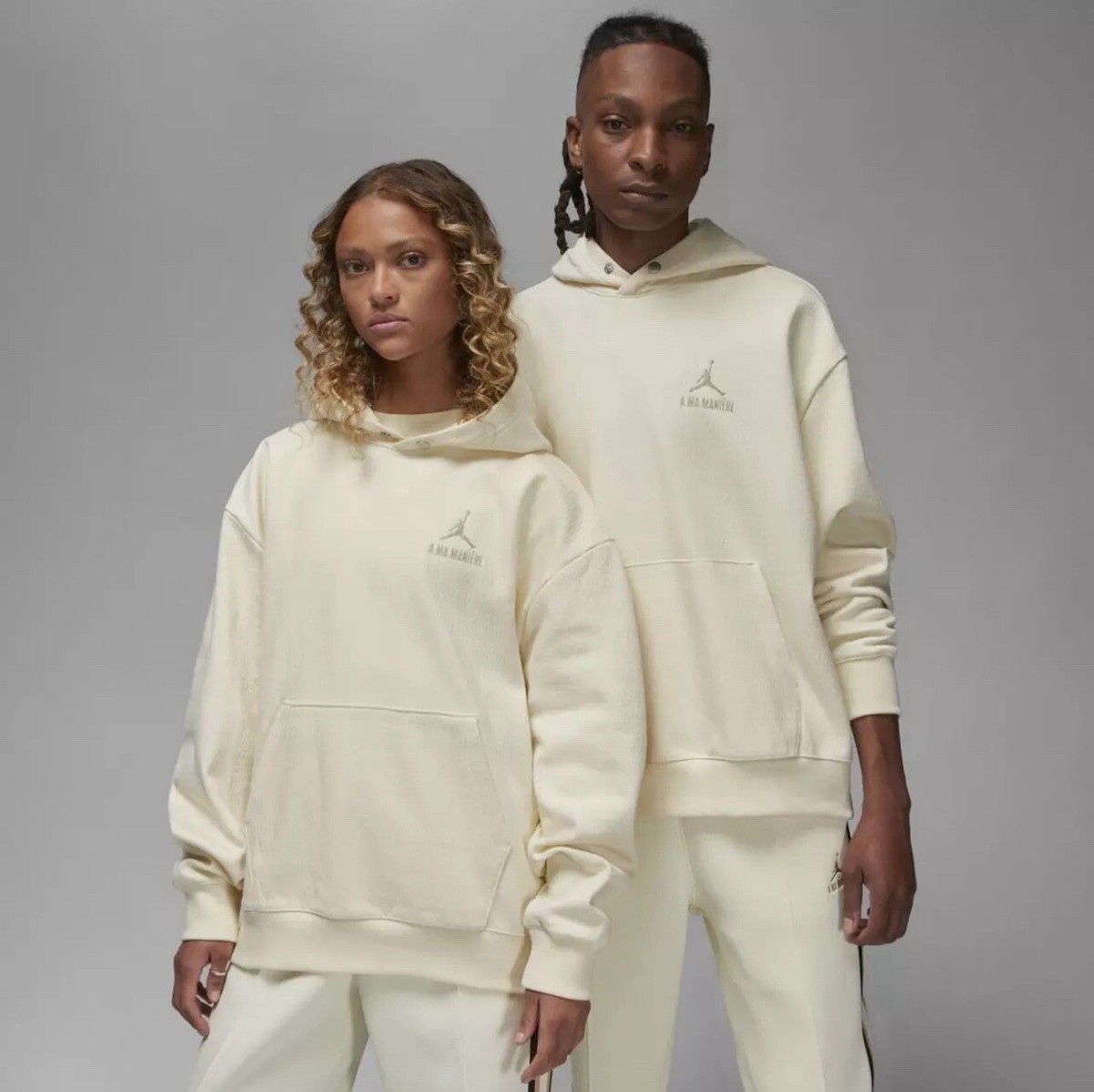 Nike Air Jordan x A Ma Maniére Jacquard Hoodie Coconut Milk DV7455