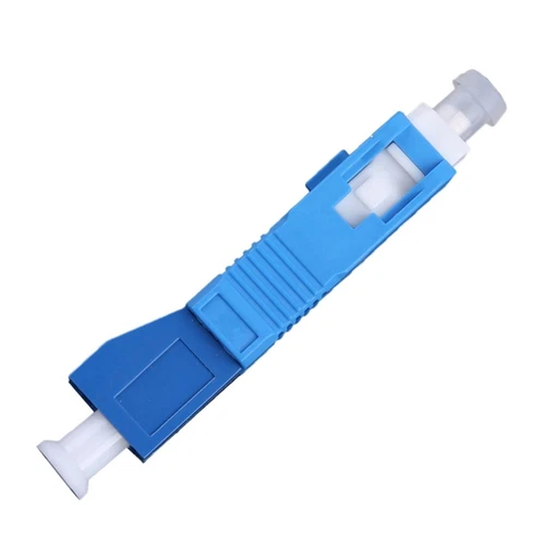 Single Mode SC M to LC F Hybrid Optical Fiber Adapter for Optical Power Meter D