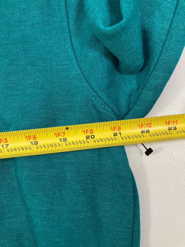 Sudadera con capucha verde Cascade Sport unisex talla L Foto 4 de 4