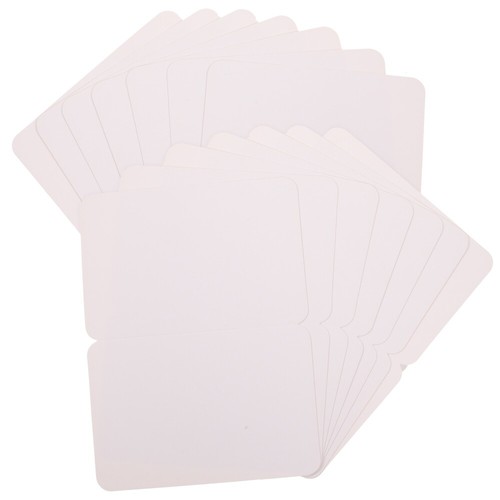 PATIKIL 3"x5" Cartes De Visite En Papiers Vierges, 120