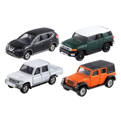 Takara Tomy tomica Gift Set 4 Cars Drive Gift Mountain Off Road