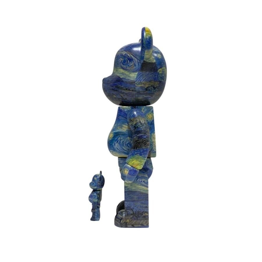 BEARBRICK Vincent van Gogh The Starry Night 100%&400 Be BEARBRICK Vincent van Gogh The Starry Night 100%&400 Be