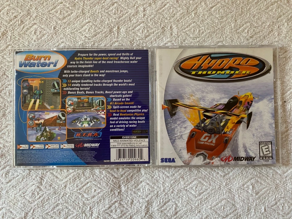Hydro Thunder Sega Dreamcast - NTSC-U/C USA VGC CIB - High Quality Packing - Image 4 of 4