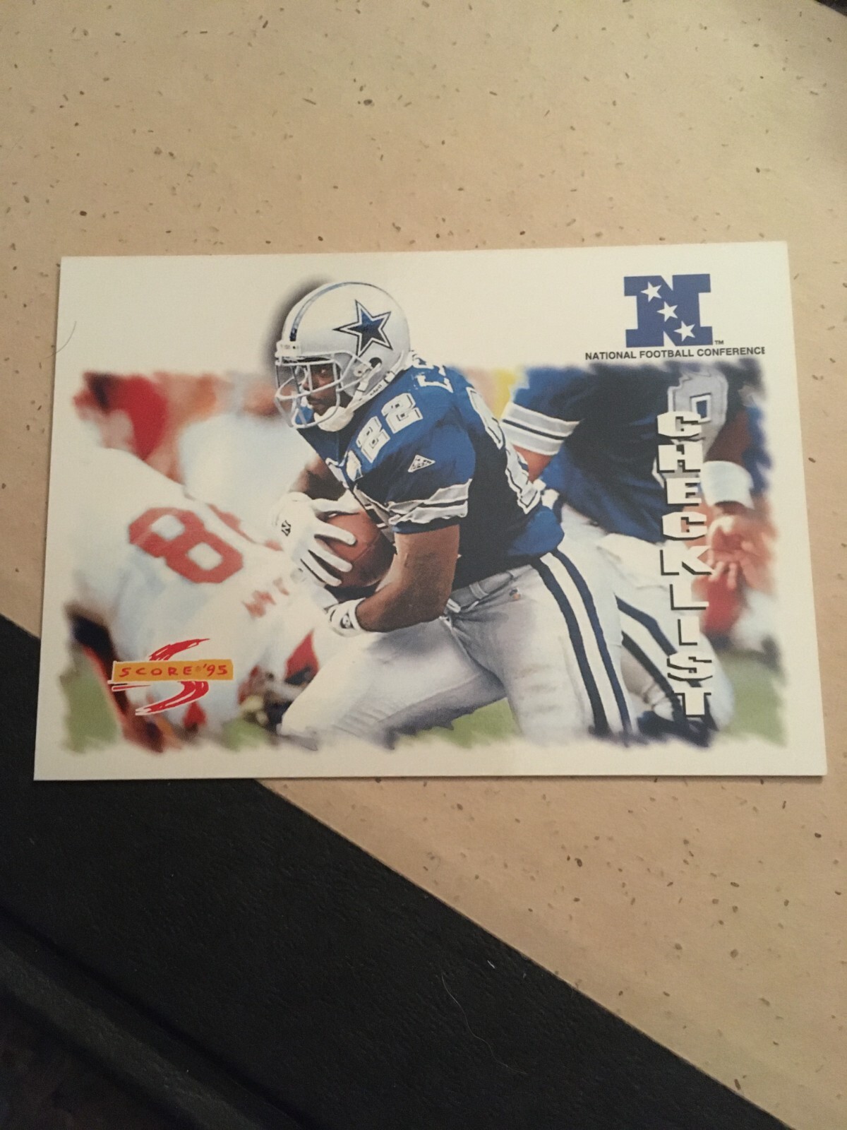 EMMITT SMITH 1995 SCORE NFC CHECKLIST #238 DALLAS COWBOYS HOFer