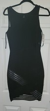 New With Tags WINDSOR Black Bodycon Dress Cocktail Party Holiday Size Medium