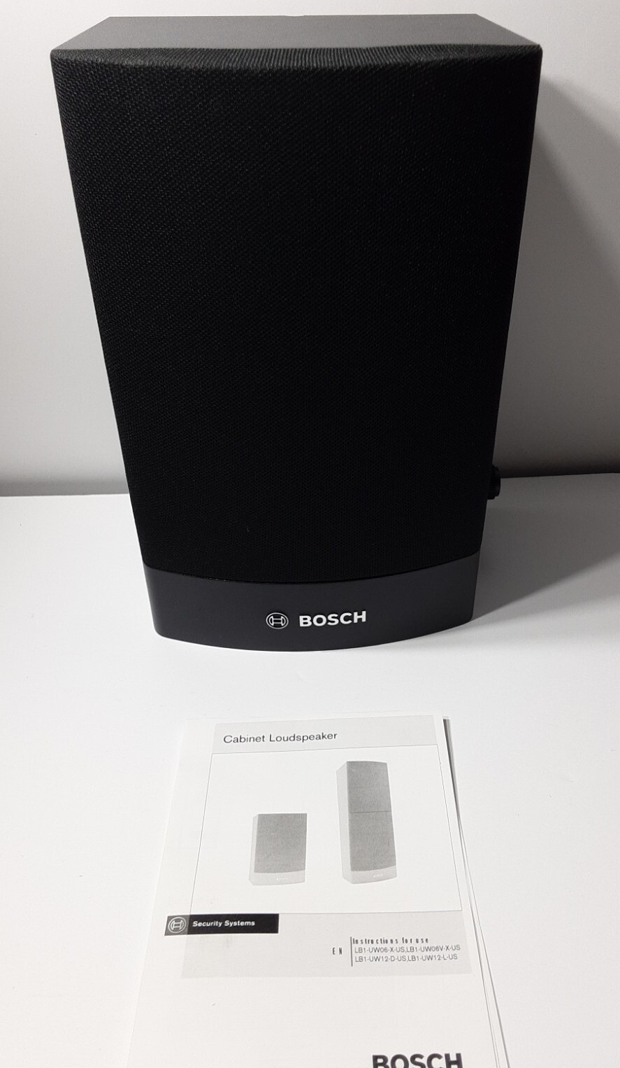 BOSCH 6W Cabinet Speaker with Volume Control LB1-UW06V-D-US New Sealed-image