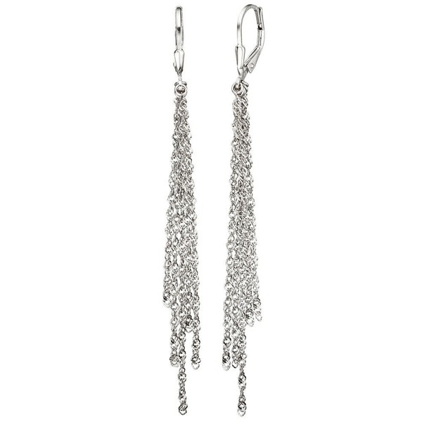 Ohrringe OhrhäNger Boutons Ohrschmuck Aus 925 Silber GläNzend Silberohrringe-image