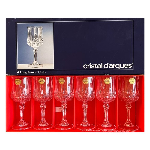 新品❣️美しい青CRYSTAL DARQUES DAUPHIN  Cristal D Arques Blue Dolphin Wine Glasses, Set Of 9 | eBay