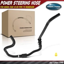 Power Steering Return Hose for Honda Civic 2001-2005 L4 1.7L Pipe To Reservoir