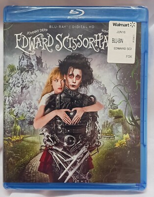EDWARD SCISSORHANDS 25TH ANNIVERSARY BLU-RAY 1990 SEALED JOHNNY