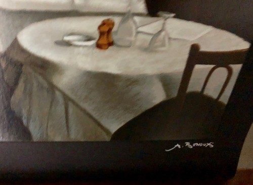 RENOUX "Paris Cafe Interior" - Picture 2 of 3