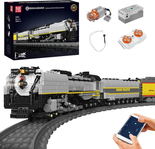 MOULDKING 12031 | Union Pacific 844 Dampflokomotive (RC + LED) Technic NEU & OVP