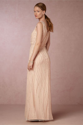 adrianna papell champagne bridesmaid dresses Adrianna Papell Platinum Bridesmaid Dress 40426 main image 0