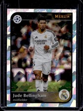 2024-25 Topps Merlin Chrome UEFA Jude Bellingham Atomic Refractor #5 Real Madrid